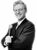 Jerry Springer with mike